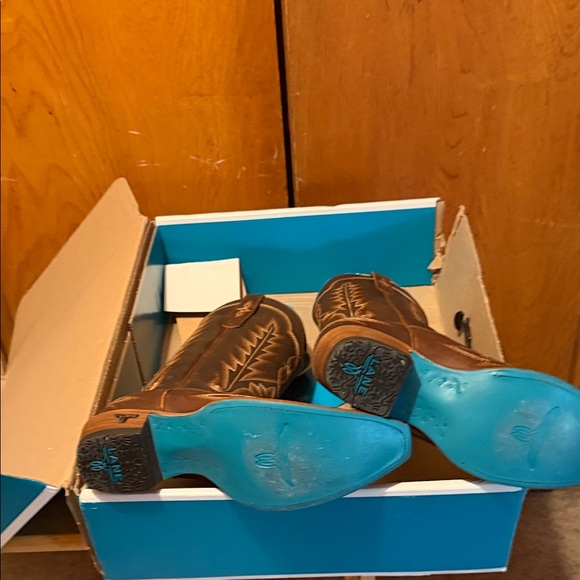 Lane boots Shoes - Brown Western Heeled Boots